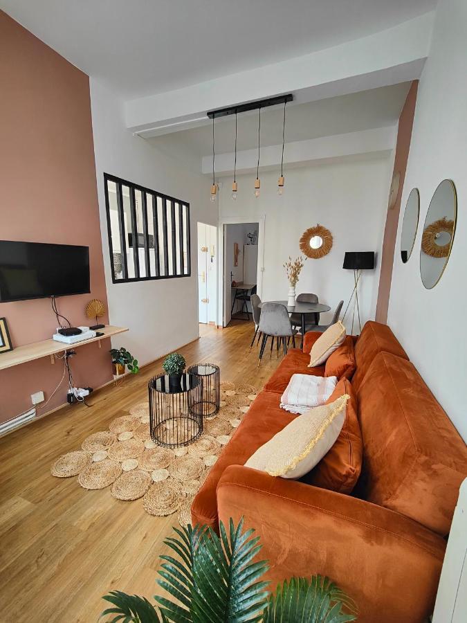 Charmant T2 Atypique, Renove, Confortable 贝济耶 外观 照片